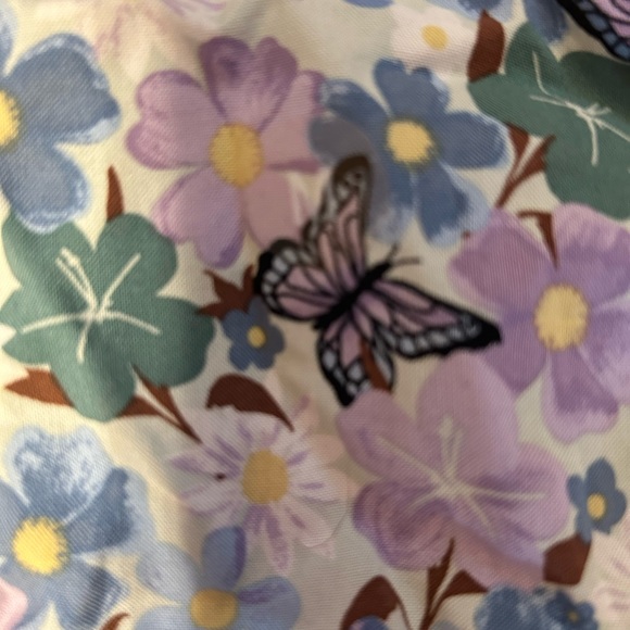 LA Hearts Crop Top with Adjustable Sleeve Ties NWOT - Picture 4 of 4